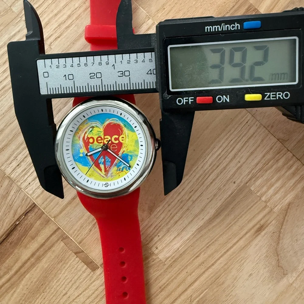Fruitz by Philip Stein Rare Edition Watch Peace Love Natural Frequency Tech